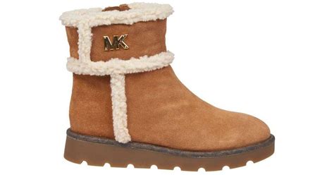 michael kors shearling boots|michael kors boots clearance.